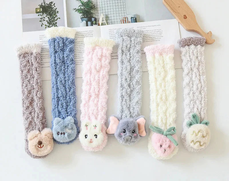 Winter Cartoon Baby Leg Warmers