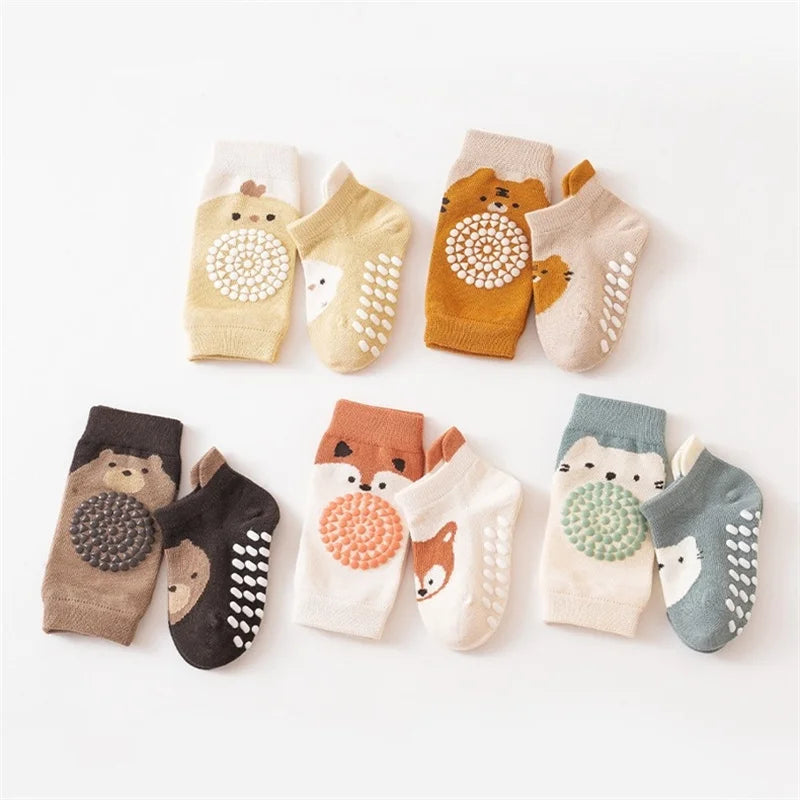 Baby Leg Warmers & Knee Pad Socks Set – Cotton Crawling Protector for Newborns & Toddlers (0–3Y)